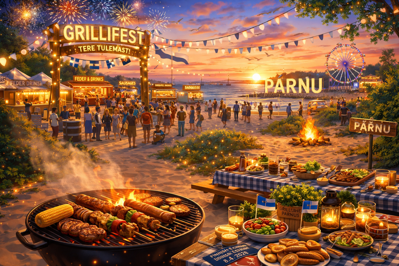 FECC Grillijuhla I Grillipidu