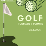 SAVE THE DATE 26.8.2026! GOLF TURNII