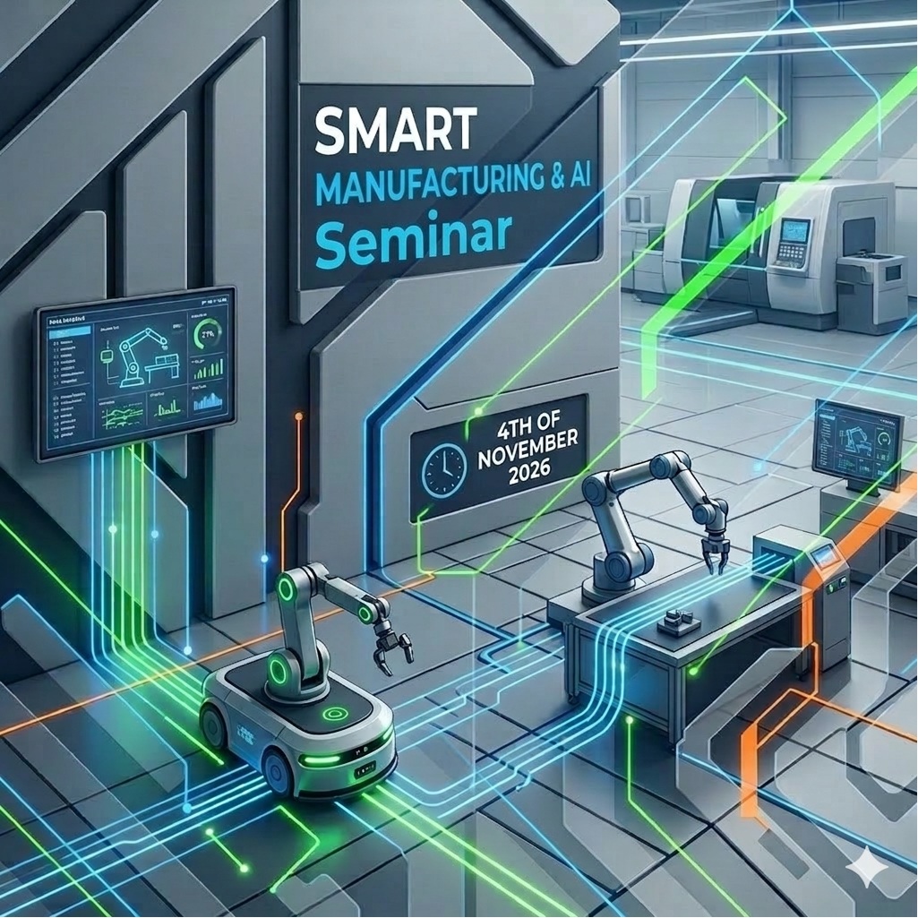 SAVE THE DATE 4.11.2026 - Seminar on Smart Manufacturing & AI Insights